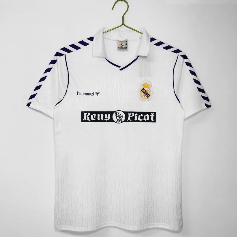 Camiseta Real Madrid 1988/90 LOCAL MANGA CORTA VERSION FAN